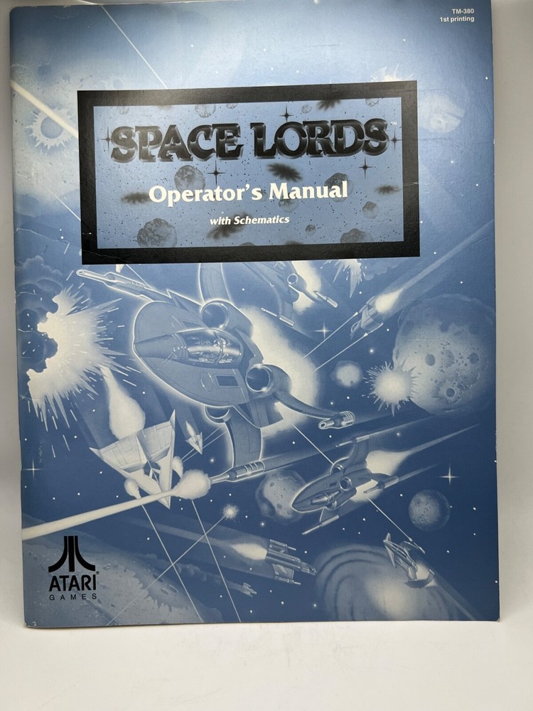ATARI: Arcade game Manuals Collection from distributors library YOUR CHOICE