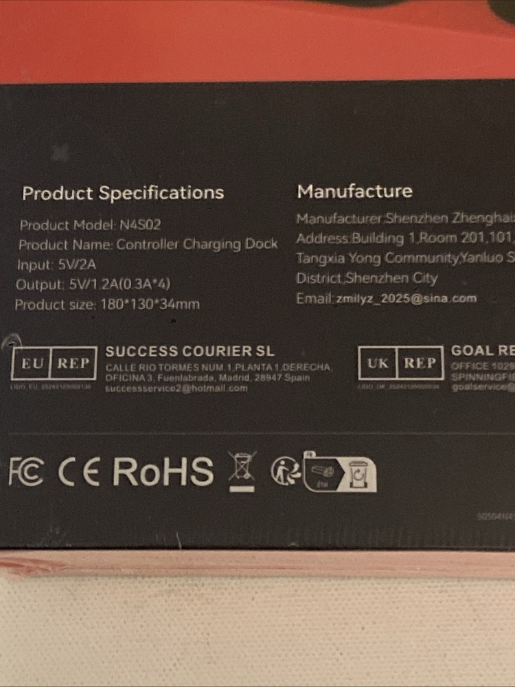 Gagaking Controller Charging Dock 4 In 1 for Nintendo Switch 2 Joy Con 2. 5