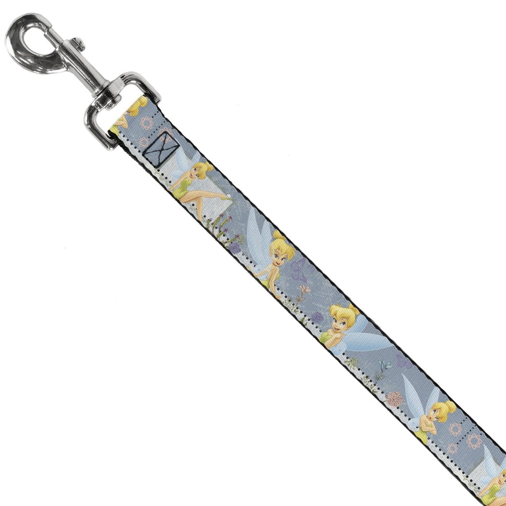 Dog Leash Snow White Scenes NARROW 0.5"