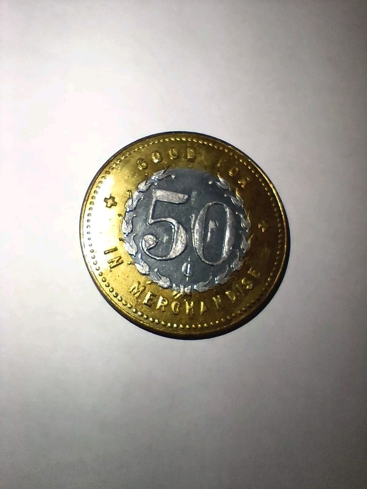 ABILENE 50 CENT IN MERCHANDISE TOKEN