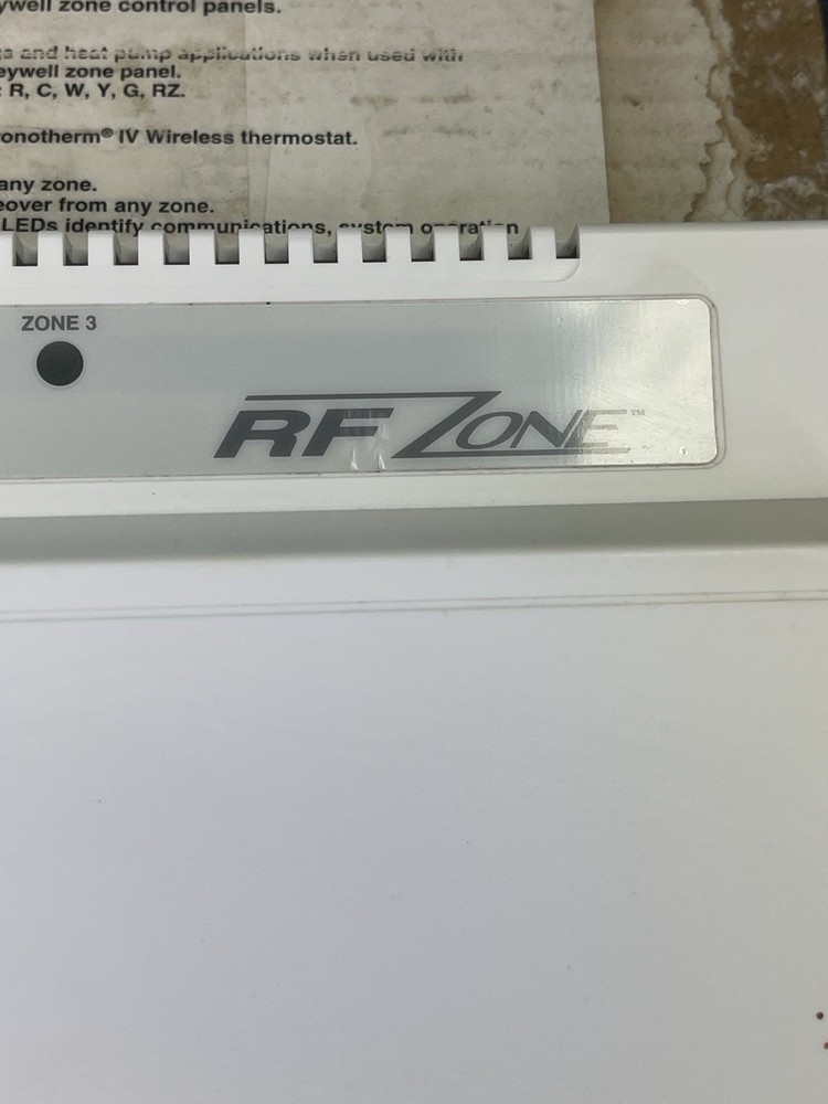 HONEYWELL TRADELINE W8665E1000 RF ZONE PANEL