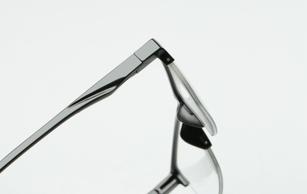 2 Pack Unisex Classic Square Half Frame Classic Reading Glasses Readers for Men