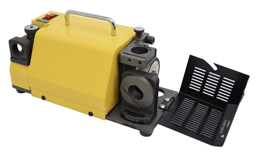 Electric Drill Bit Grinder Sharpener Machine 110V 18 Collets 3-20mm Angle Adjust