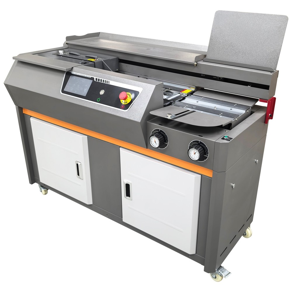 220V A4 Automatic Side Gluing Binding Machine Hot Melt Adhesive Binding Machine