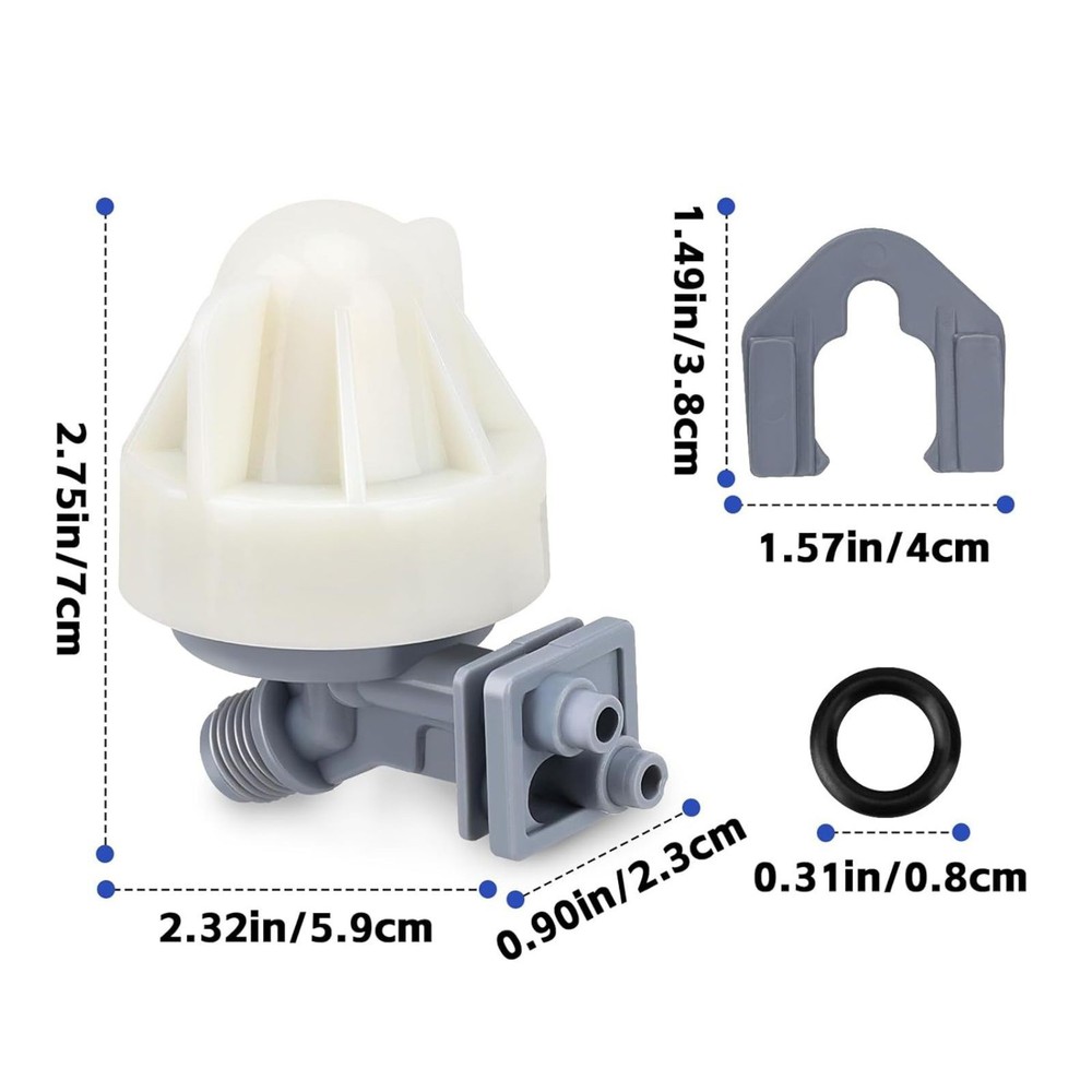 7187065 Nozzle And Venturi Assembly For GE Water Softener Replacement 7253808