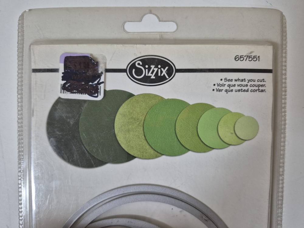 Sizzix Framelits Circles #657551 8pc Set