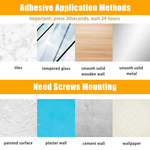 Strong Adhesive Paper Towel Holder – Adjustable Rustproof for Wall or Countertop
