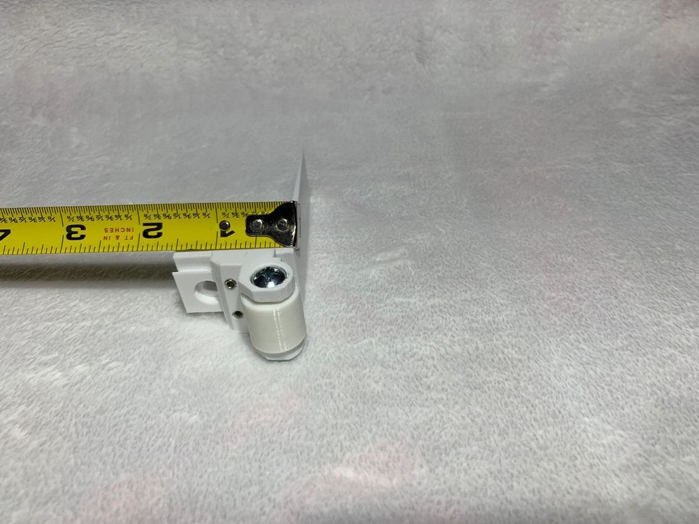 The Adjustable Pocket Door Guide (Black)