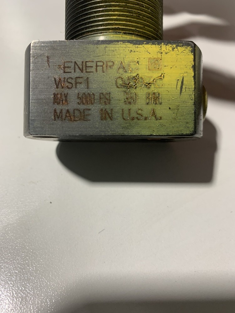 ENERPAC WORK SUPPORT THREADED CYLINDER WSF1 01197C 5000 PSI 350 Bar