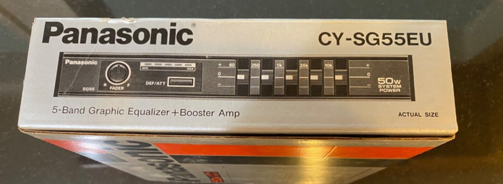 Panasonic CY-SG55EU equalizer/booster