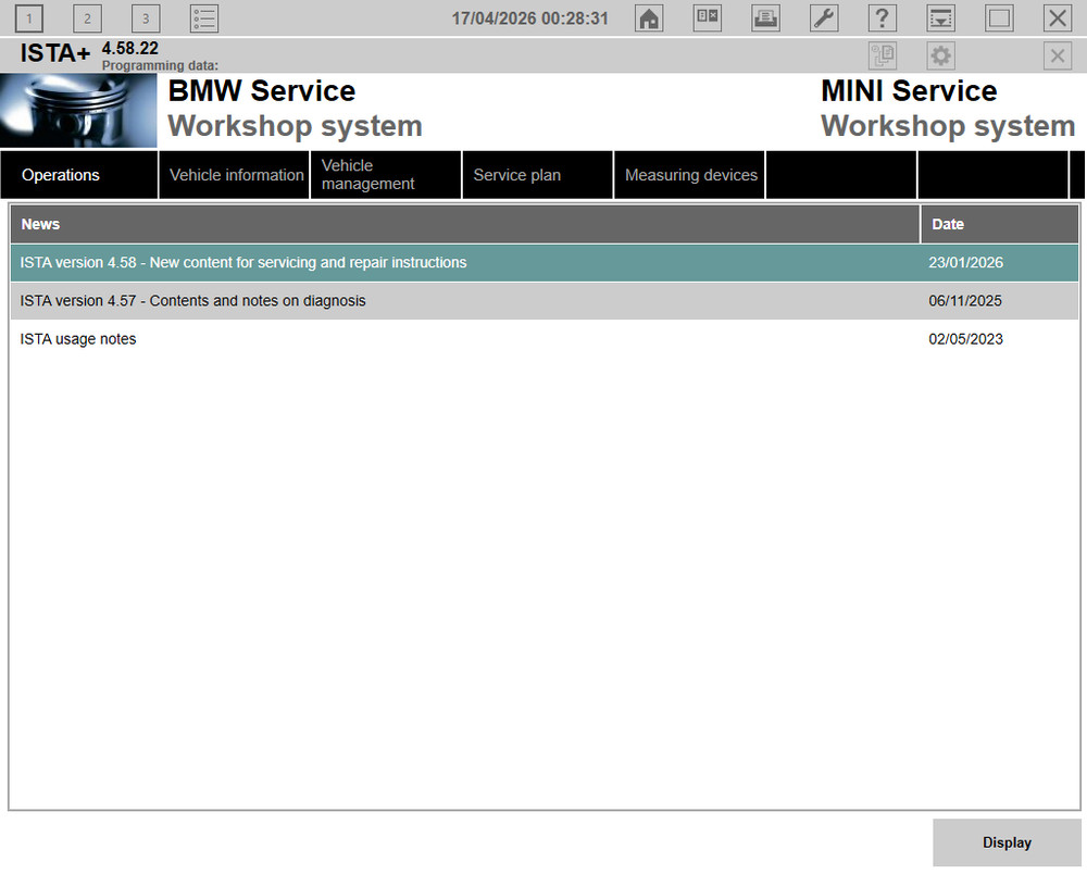 ISTA+ 4.58.22 Diagnostic and Programming, New, full psdzdata, coding, All series