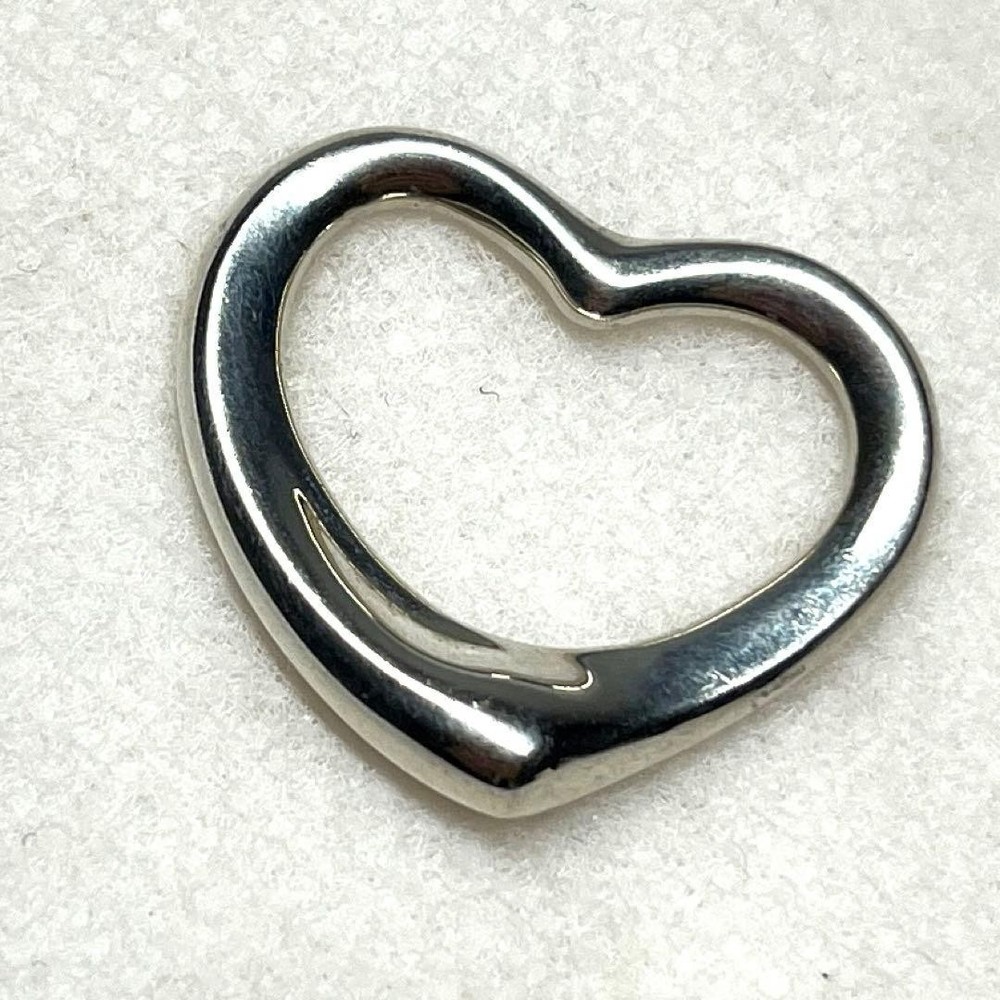 Authentic TIFFANY&Co Open Heart Pendant Top
