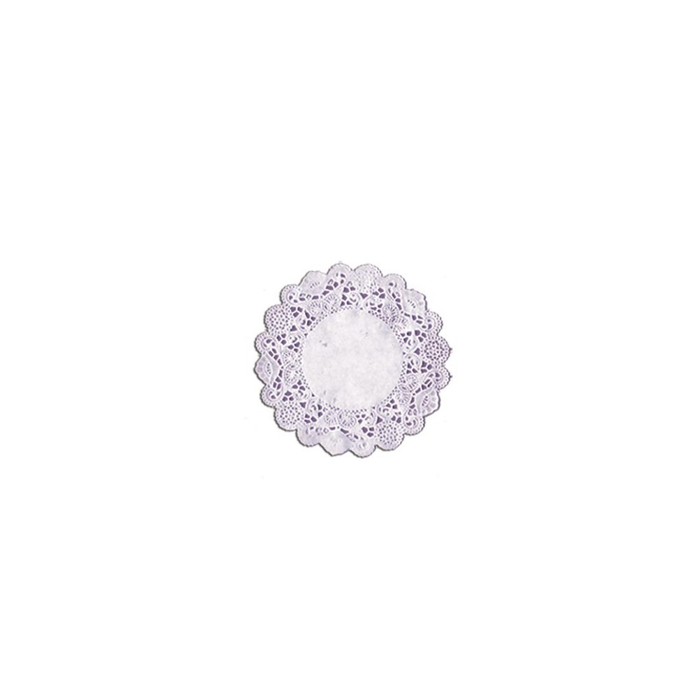 Hygloss Decorative Doilies Round 4"