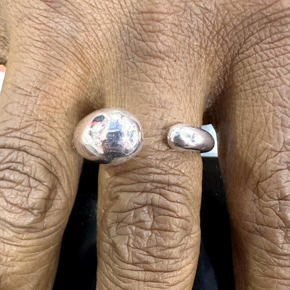 Beautiful Adjustable ring Handmade Silver Ring Vintage Look Gift for her