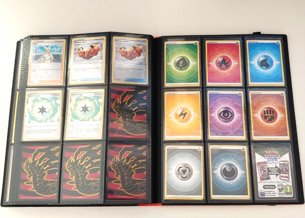POKÉMON Lost Origin Binder Complete Base Set with Reverse Holo - 329 Cards