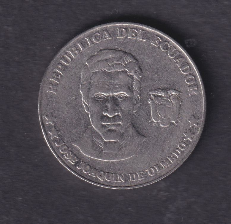 ECUADOR - 2000 25 Centavo Coin (396)