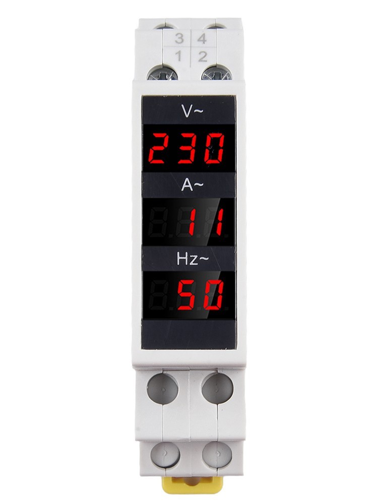 Real Time Data Single Phase Digital Voltmeter AC80 500V Digital Display