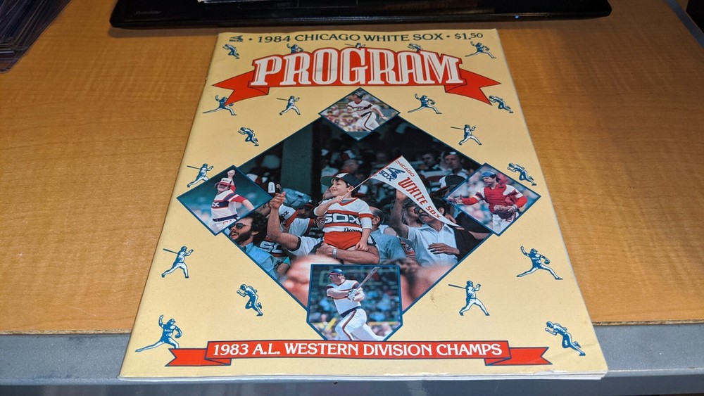 1984 Chicago White Sox Baseball Magazine Program