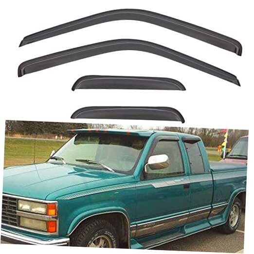 Smoke Window Visors Compatible with 1988-2000 C10