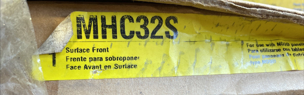 Square D MHC32S Panel Box Type 1 Enclosure COVER