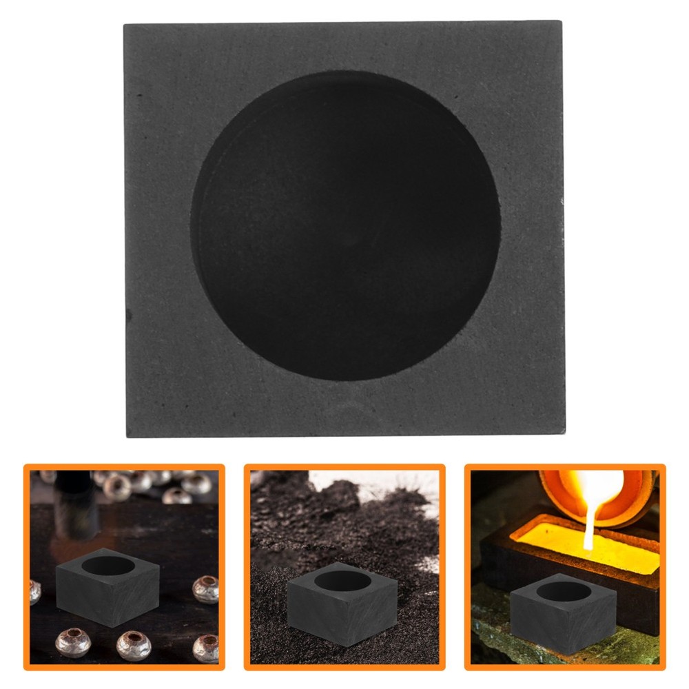 Smelting Tools Graphite Crucible Mold Ingot Molds for Casting Metal