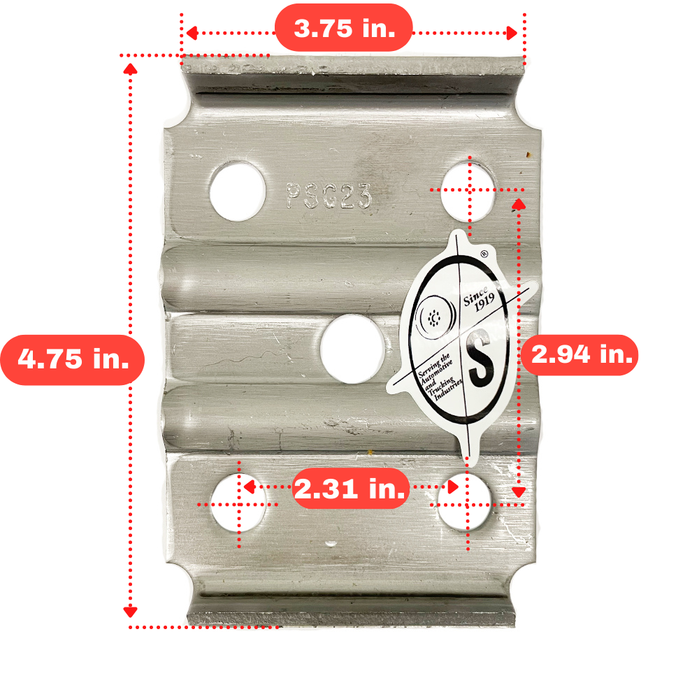 Heavy Duty 3500 lb Dual Trailer Axle Suspension Kit Leaf Spring,Hanger&UBolt Kit
