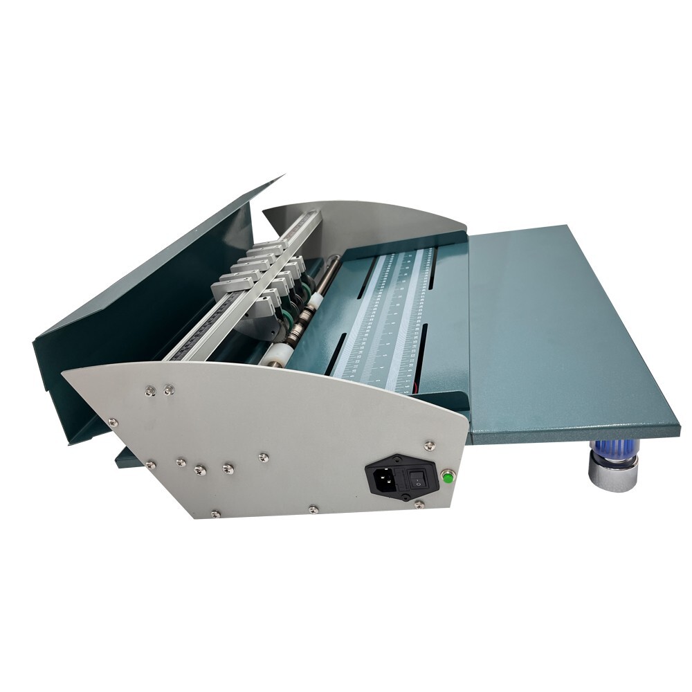 110V 18"/460mm Electrical Creasing Machine Creaser Scorer Perforator Workbench