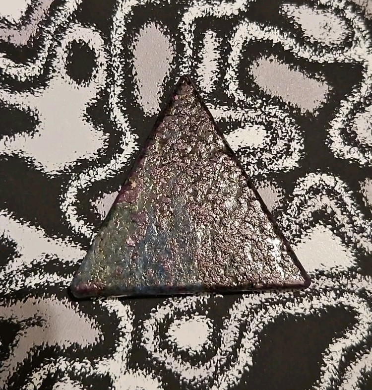 Ruby Zoisite Pyramid Eye Of Protection Triangle Hand Carved