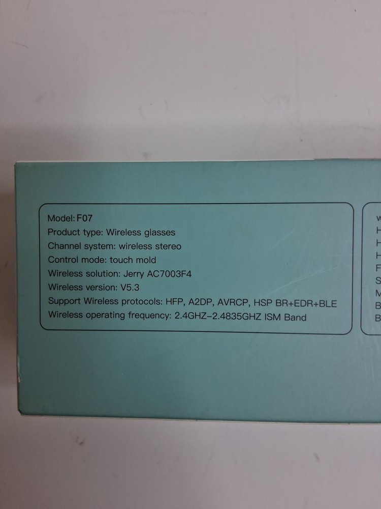 sunglasses wireless headset bluetooth