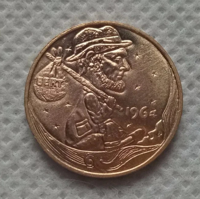 US 1964 Hobo Nickel Style Cent.