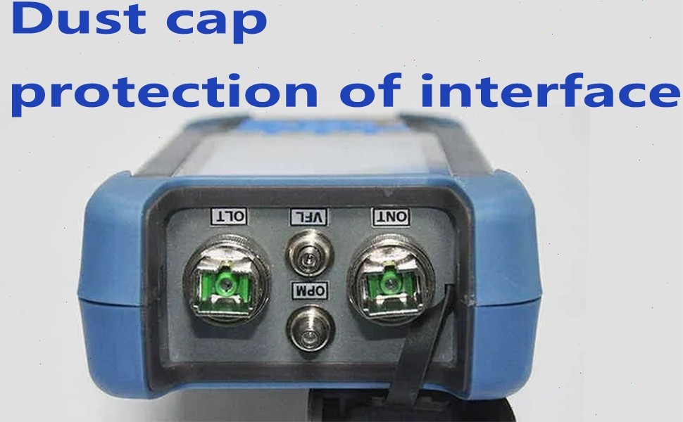 Digital 10G PON Power Meter Network Voice Data and Video Signals Analyzer