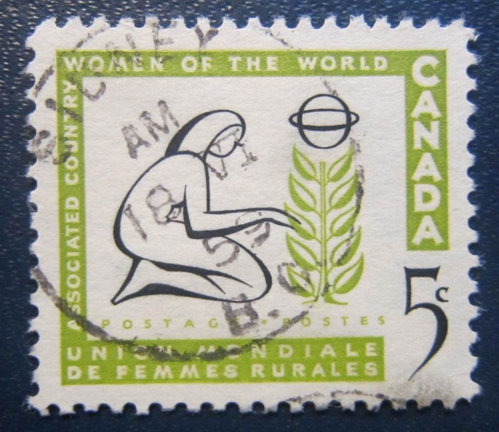 Canada #385 CDS Cancel Sidney BC  {ebhs82}