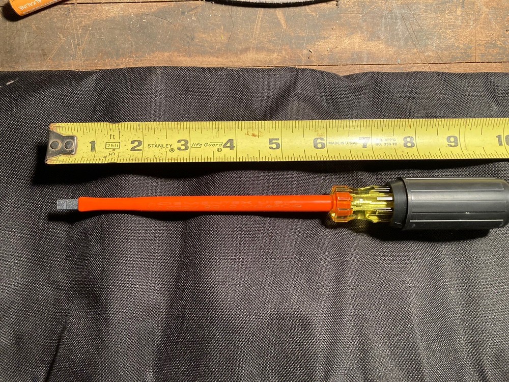 Cementex/Quick Wedge 1000V 10 pc Screwdriver Set