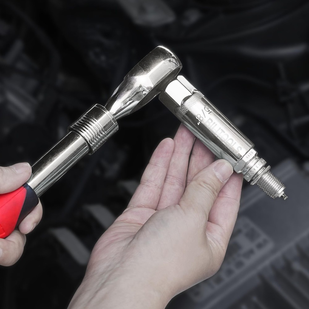 BILITOOLS 5/8-inch Spark Plug Socket 3/8-inch Drive Powerful Retains Thin Wal...