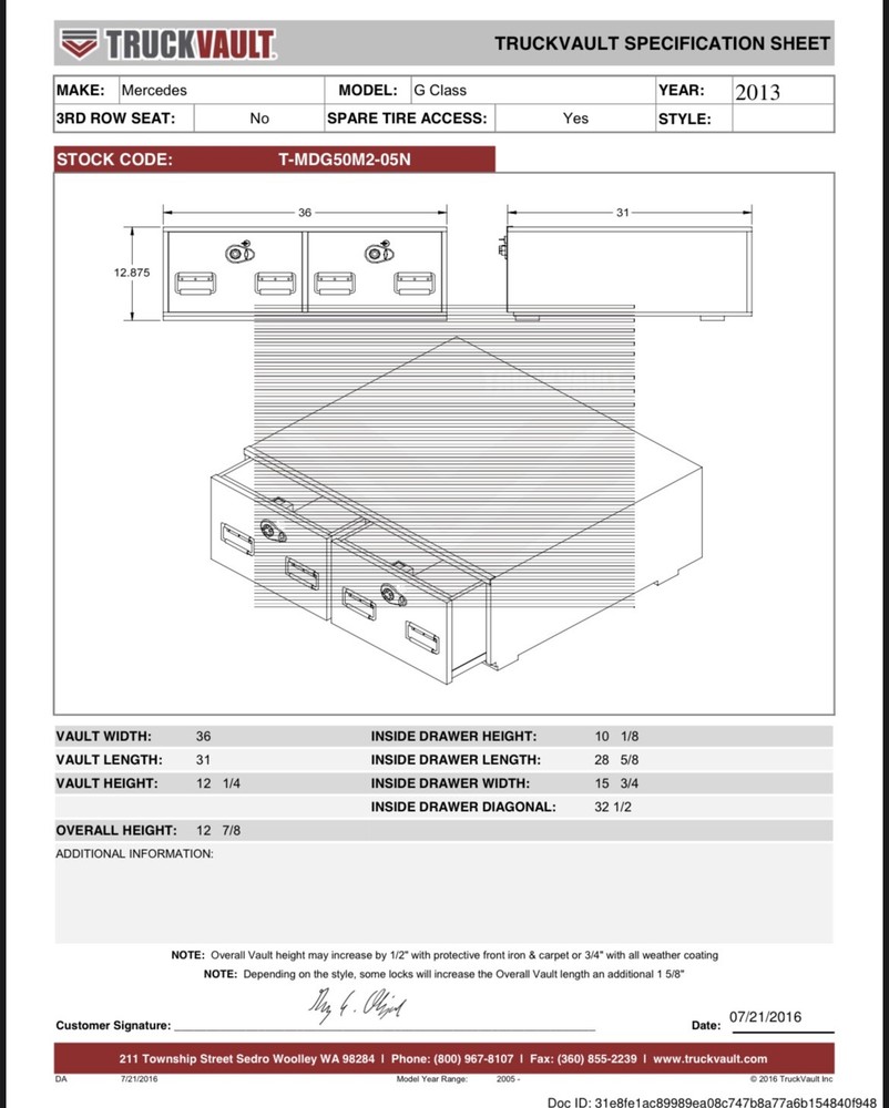 Truck Vault