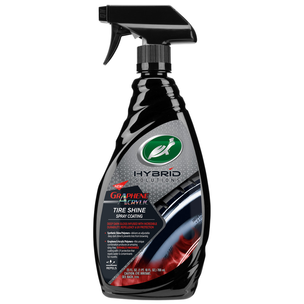 Turtle Wax Hybrid Solutions Graphene Acrylic Tire Shine Spray Coating Multi Pack