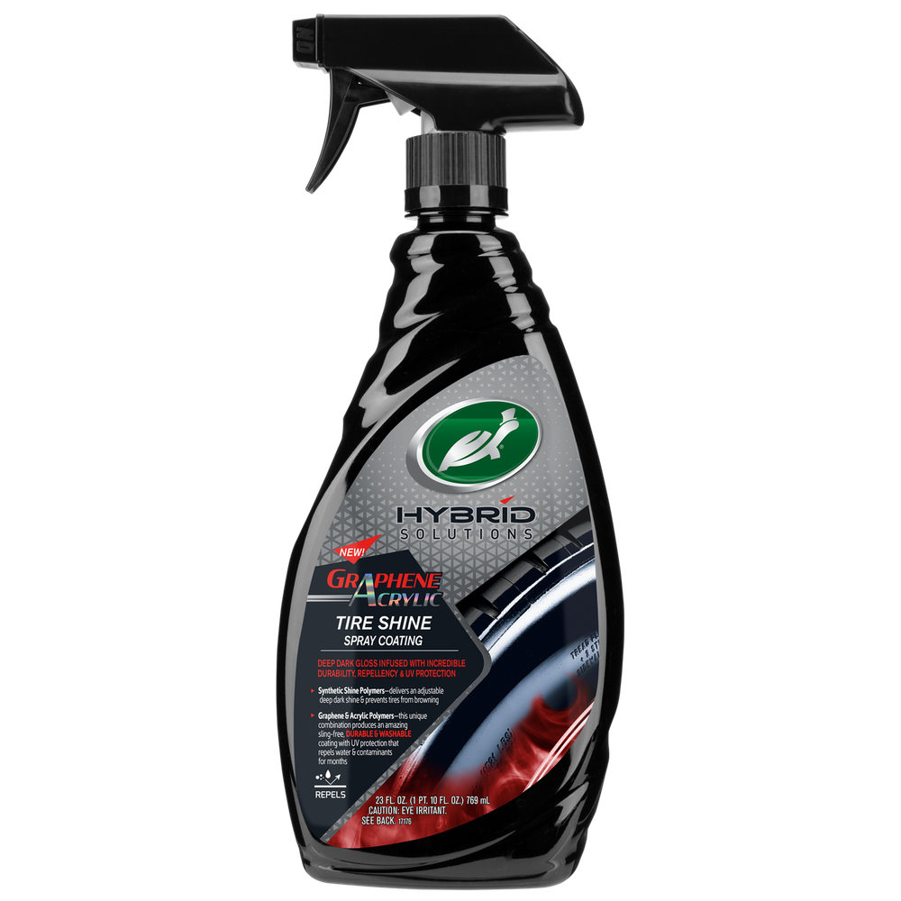 Turtle Wax Hybrid Solutions Graphene Acrylic Tire Shine Spray Coating Multi Pack