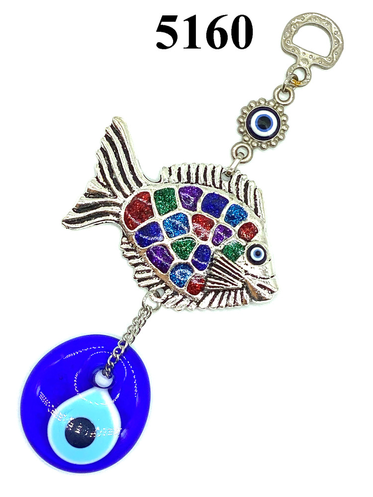 Evil Eye Fish Home Decor  #5160
