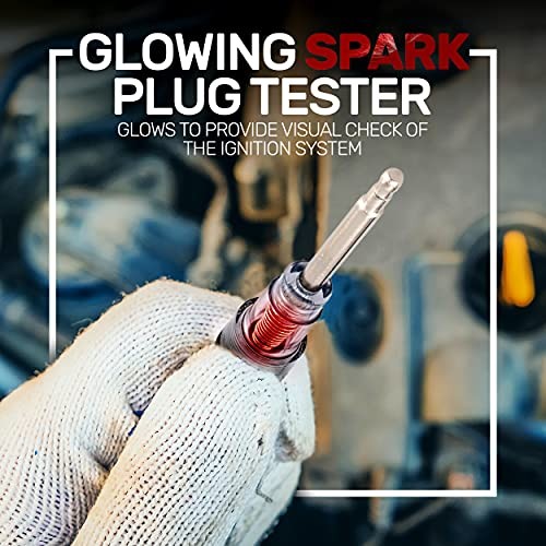 Ram-Pro Spark Tester, Plug Engine Ignition Tester, 6-12 Volt Fool-Proof 2 Pack