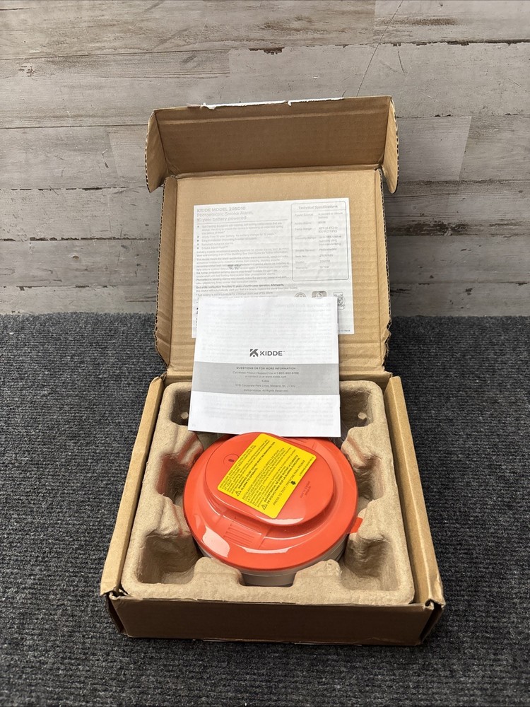 Kidde Detect Smoke Alarm Model 20SD10 - Open Box