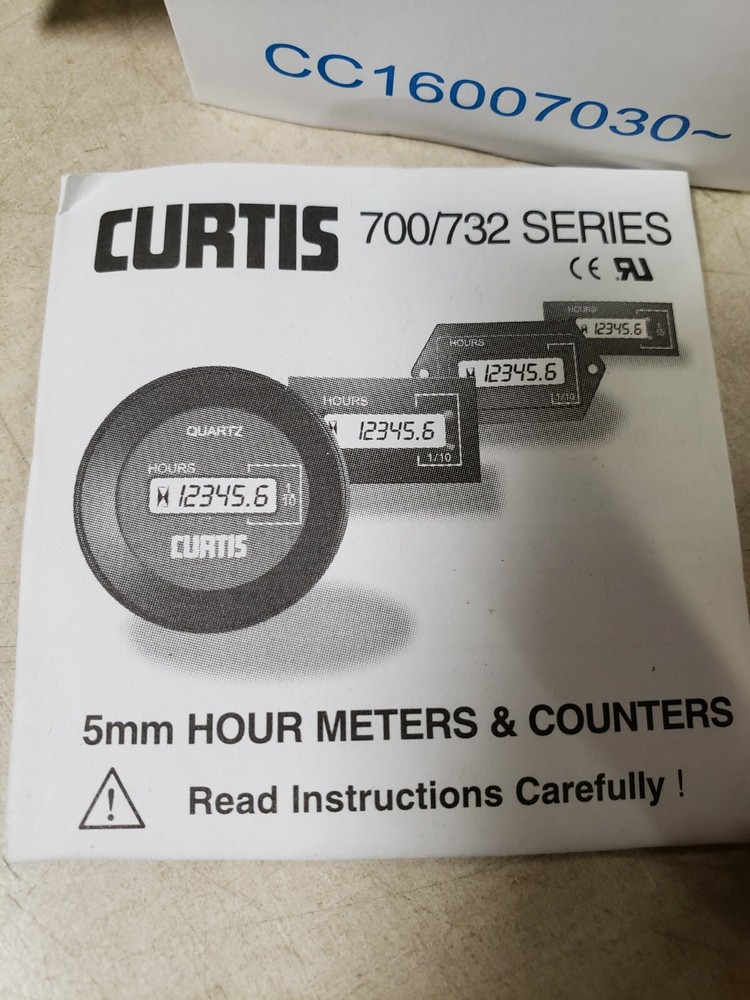 Curtis 700/732 Series 5mm Hour Meter