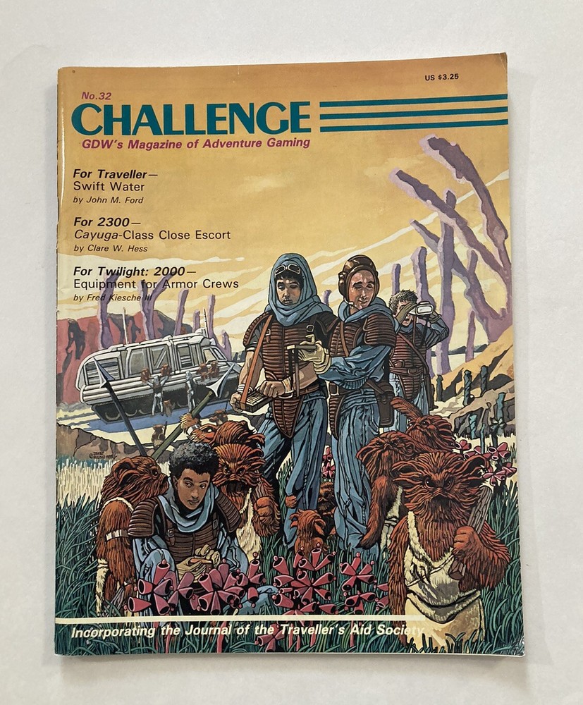 GDW Challenge Magazine #32 Sci-fi Gaming