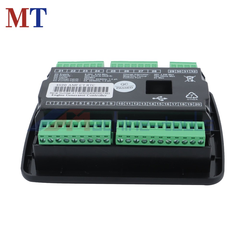 DSE4520 Generator Controller 3‑Phase Mains Detection Control Board LCD Screen