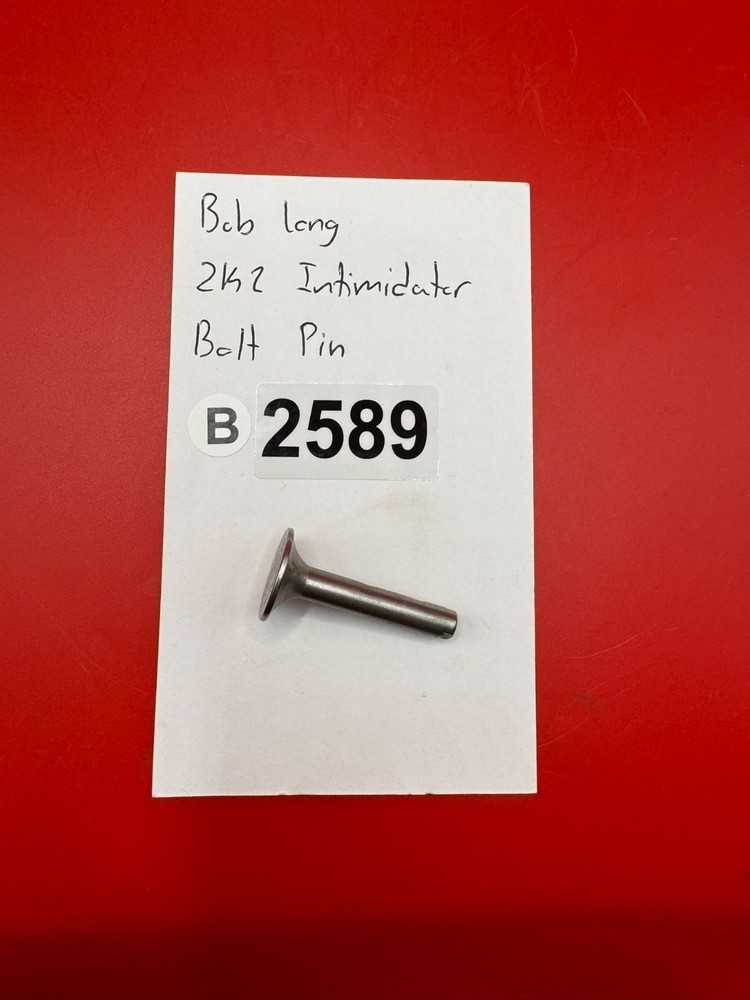 Bob Long 2K2 Intimidator Silver Bolt Pin