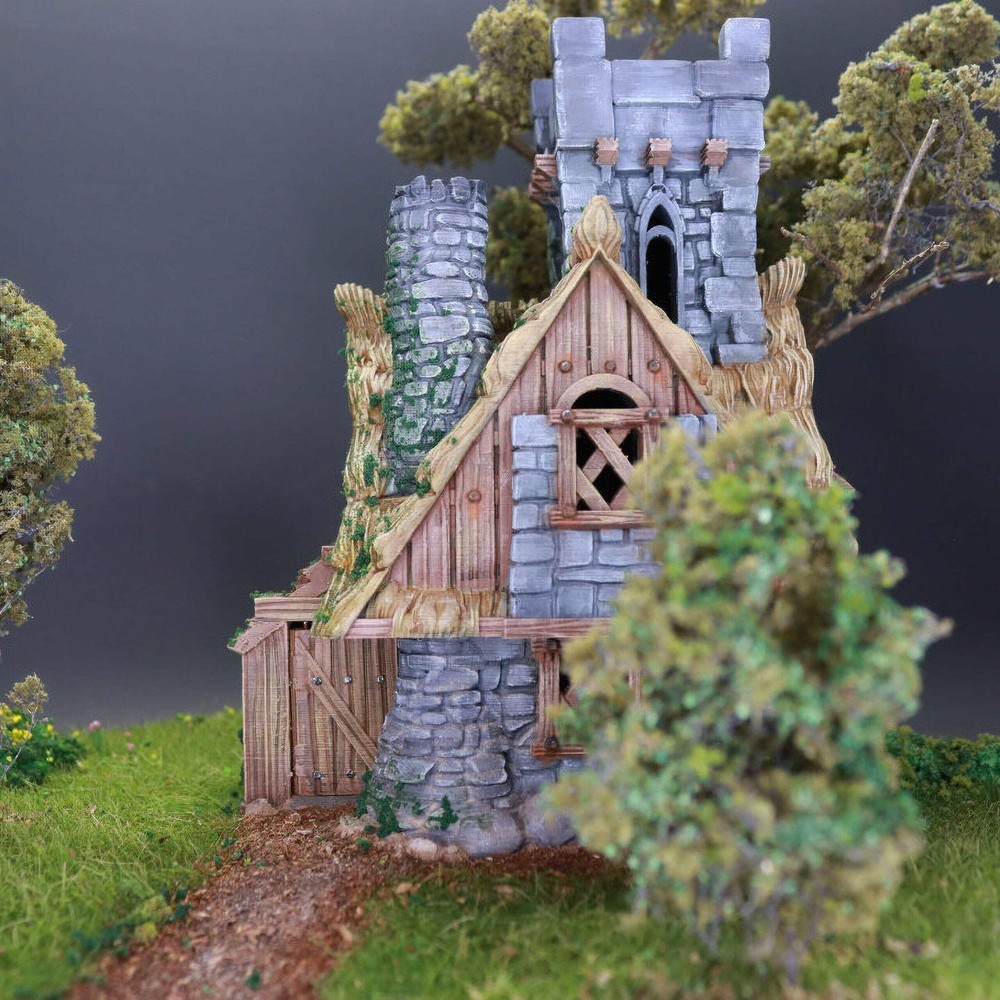 Hemlock Cottage - 28mm DND/Wargame/RPG Terrain