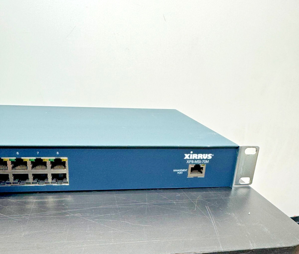 Xirrus XP8-MSI-70M 8-Port PoE Injector