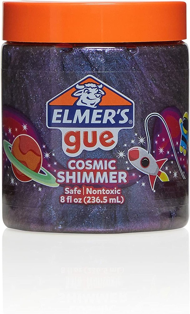 Elmer's GUE Pre Made Slime, Cosmic Shimmer Glitter Slime