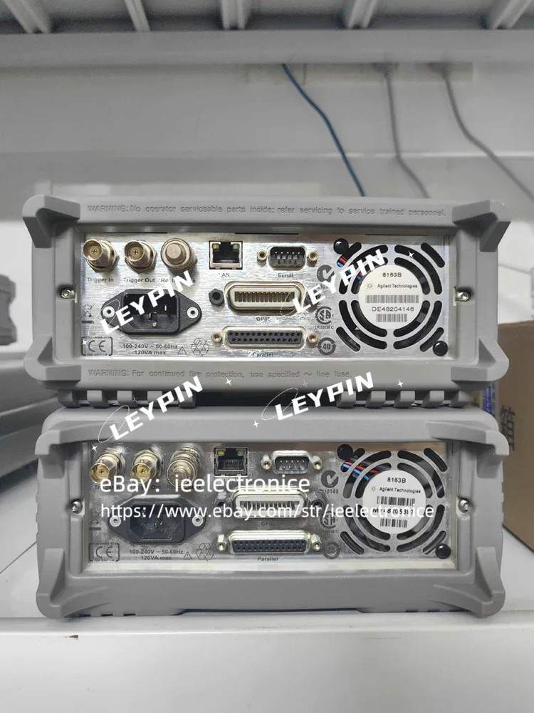 ONE KEYSIGHT 8163B optical power meter used#Iee