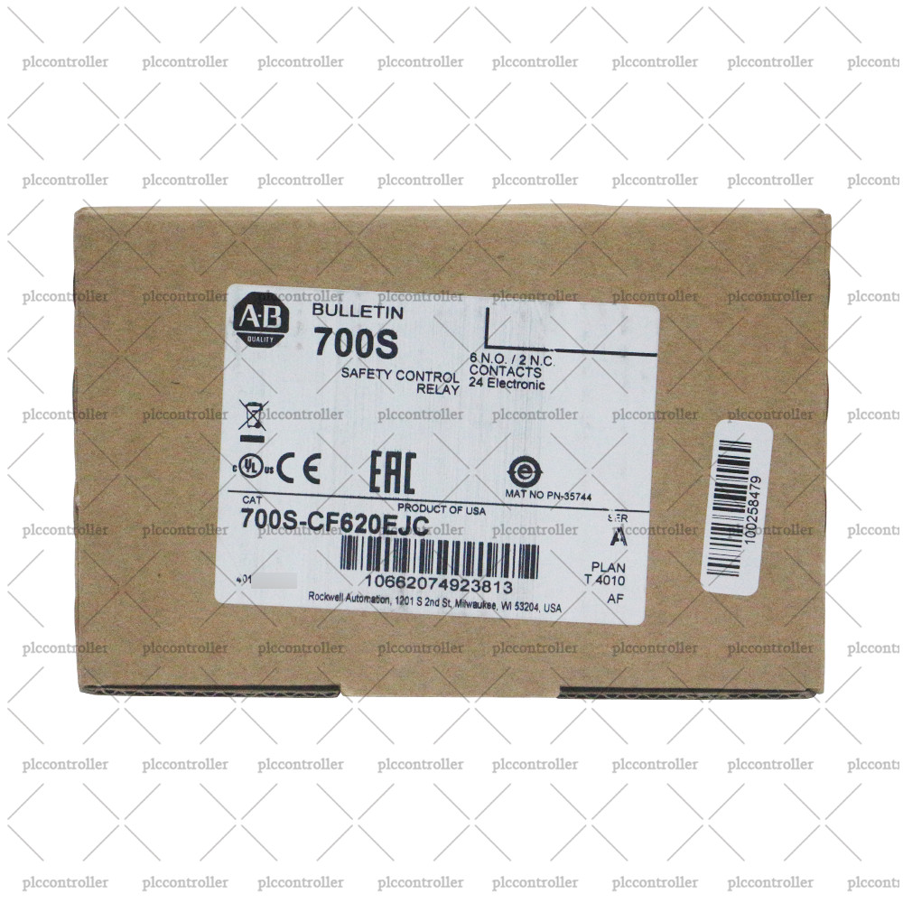 New Allen Bradley 700S-CF620EJC Safety Industrial Control Relay AB 700SCF620EJC