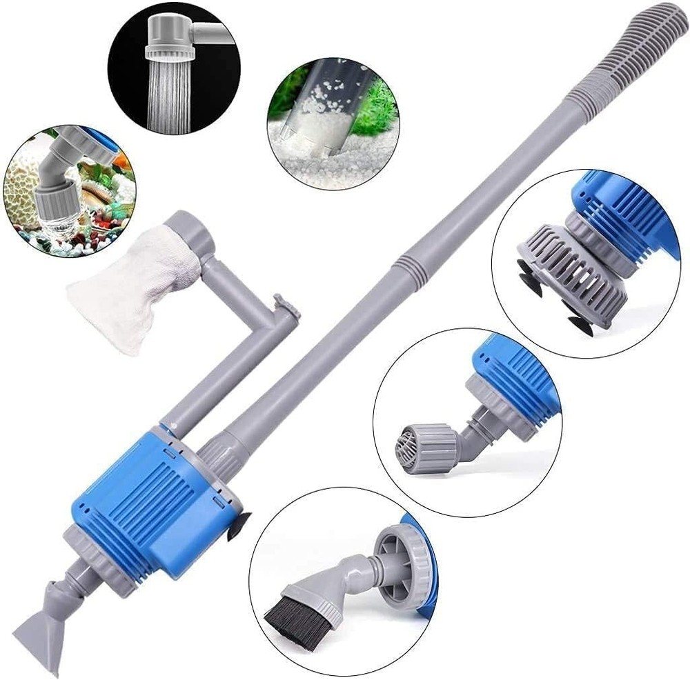 Powerful Submersible Aquarium Maintenance Tool - Adjustable & Multi-Functional